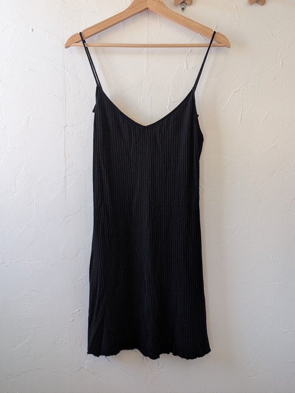 Reformation Black Strappy Sundress